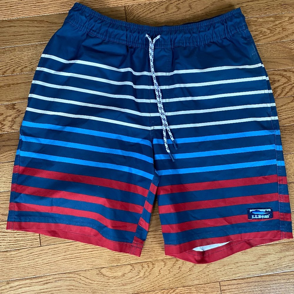 L.L. Bean men's swim shorts, small